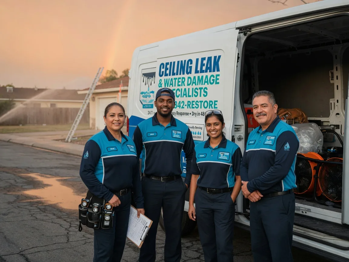 Ceiling Leak Cleanup company in Cordova, NC